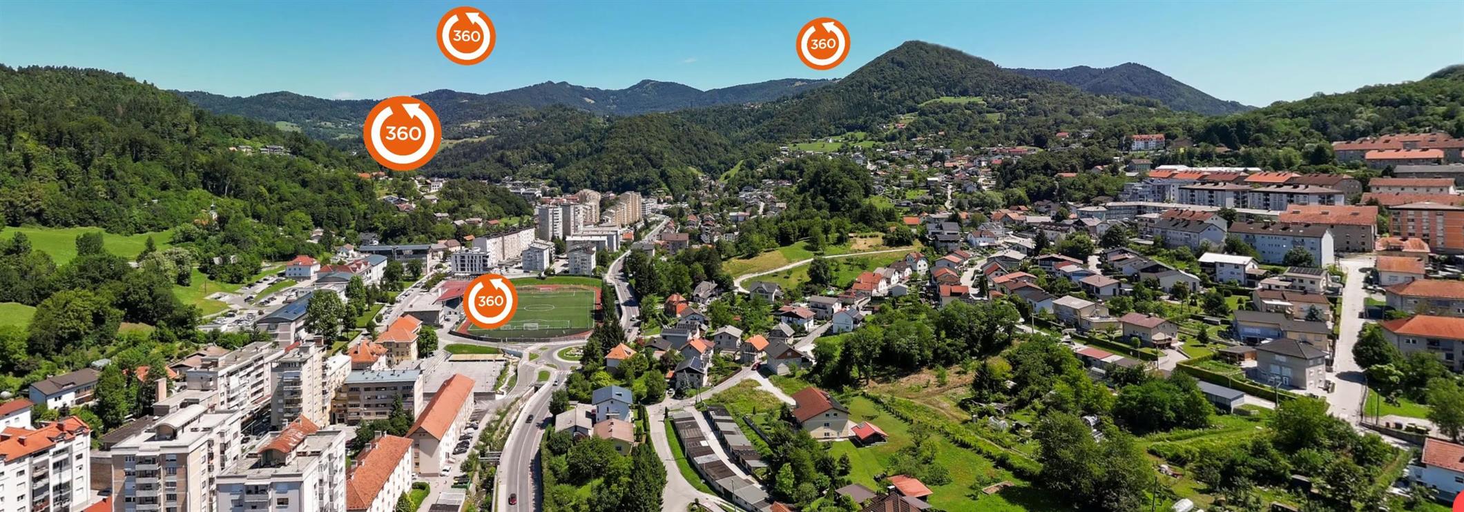 Virtualni sprehod po Trbovljah