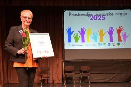 Lidija Hutar, Prostovoljka zasavske regije 2025 za občino Trbovlje: Foto: Vukašin Šobot