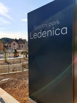 Športni park Ledenica: vhod