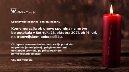 Komemoracija ob Dnevu spomina na mrtve