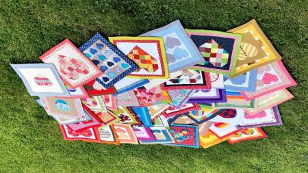 Izdelki v patchwork tehniki.